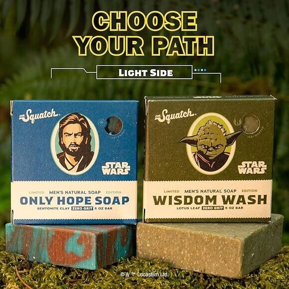 Dr. Squatch Star Wars Soap Collection – Episode I | 4-Bar Collector’s Gift Box - Picture 3 of 9